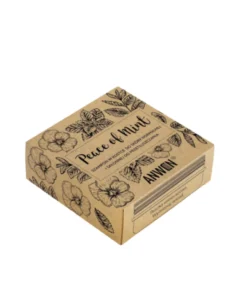 ANWEN PEACE OF MINT – średniej mocy szampon w kostce do suchej, normalnej i przetłuszczającej się skóry głowy wzmacniający cebulki włosów oraz działający przeciwłupieżowo