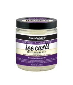 AUNT JACKIE’S ICE CURLS GLOSSY CURLING JELLY – nabłyszczający żel stylizujący do włosów wysokoporowatych