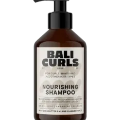 BALI CURLS Nourishing Shampoo – Nawilżający Szampon do włosów kręconych