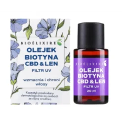 BIOELIXIRE OLEJEK BIOTYNA & LEN – serum silikonowe z filtrem UV
