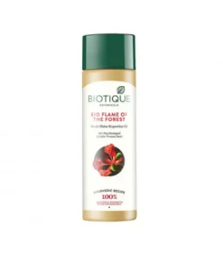BIOTIQUE BIO FLAME OF THE FOREST – wzmacniający olejek na porost z hibiskusem i amlą indyjską