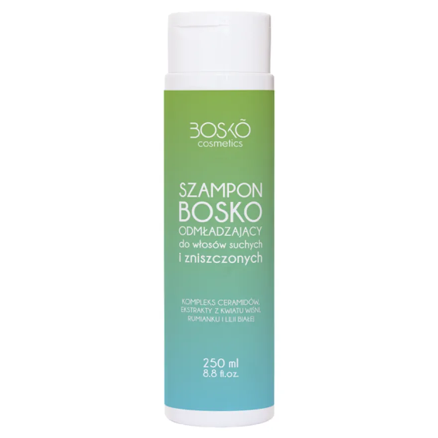 BOSKO – Odmładzający Szampon do Włosów Suchych i Zniszczonych 250 ml