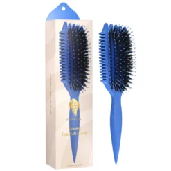 BOUNCE CURL Volume EdgeLift Brush – szczotka do stylizacji włosów kręconych, loków, fal BLUE