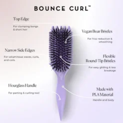 BOUNCE CURL Volume EdgeLift Brush – szczotka do stylizacji włosów kręconych, loków, fal