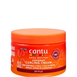 CANTU COCONUT CURLING CREAM – naturalny krem do stylizacji włosów kręconych