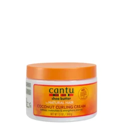 CANTU COCONUT CURLING CREAM – naturalny krem do stylizacji włosów kręconych