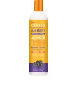 CANTU CURL ACTIVATOR ACAI BERRY – aktywator skrętu z olejem krokoszowym i ekstraktem z jagód acai 355 ml
