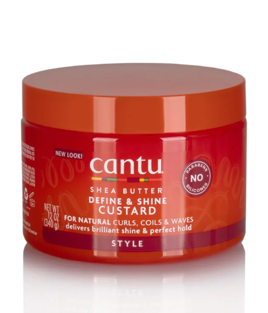 CANTU DEFINE SHINE CUSTARD – krem stylizujący do zwiększenia definicji