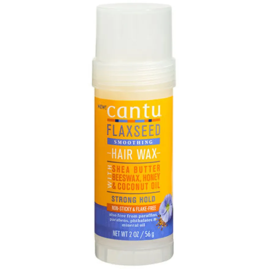 CANTU FLAXSEED EXTRA HOLD SMOOTHING WAX – wygładzający wosk z olejem rzepakowym dla włosów wymagających dociążenia