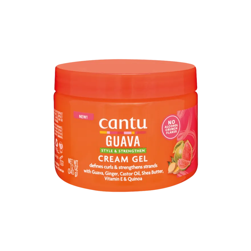 CANTU GUAVA CREAM GEL – kremowy żel stylizujący i wzmacniający do zwiększenia definicji