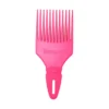 DENMAN D17 CURL TAMER – różowy afro pick do podbijania skrętu
