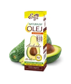 ETJA OLEJ AWOKADO BIO – nierafinowany, zimnotłoczony, do włosów średnioporowatych