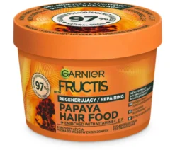 GARNIER FRUCTIS HAIR FOOD PAPAYA – nawilżająca maska z amlą i olejem sojowym