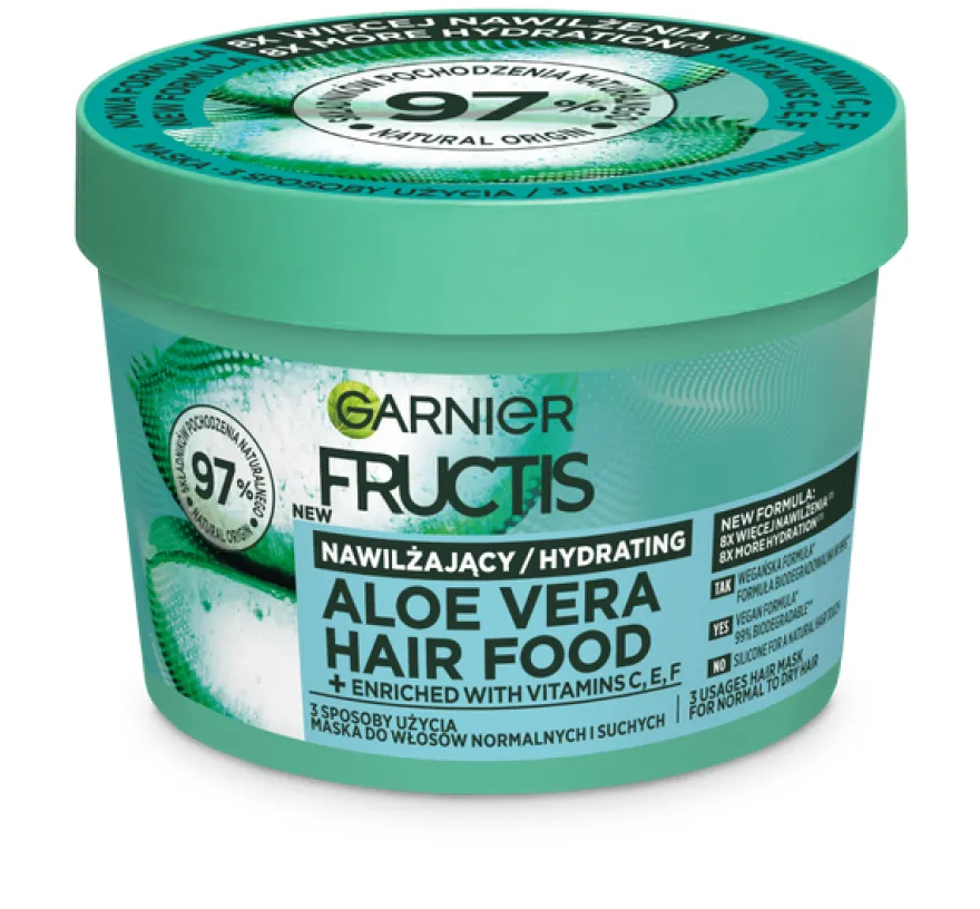 GARNIER HAIR FOOD ALOE – nawilżająca maska z aloesem
