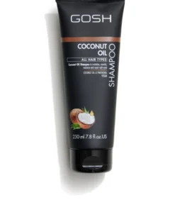 GOSH COCONUT OIL – mocny, oczyszczający szampon o działaniu przeciwzapalnym i przeciwłupieżowym z olejem kokosowym
