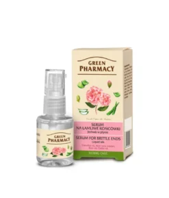 GREEN PHARMACY JEDWAB W PŁYNIE – ochronne serum silikonowe na końcówki z aloesem
