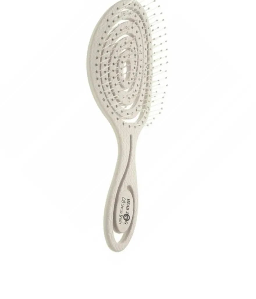 HEAD JOG BRUSH OATMEAL – biodegradowalna szczotka do włosów w kolorze owsianym