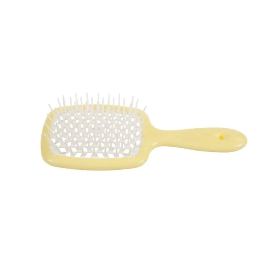 JANEKE Superbrush SMALL YELLOW – szczotka do rozczesywania i stylizacji włosów