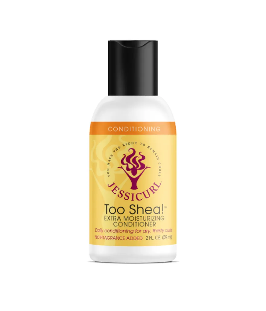JESSICURL TOO SHEA! EXTRA MOISTURIZING CONDITIONER MINI Bezzapachowy- odżywka do włosów falowanych i kręconych
