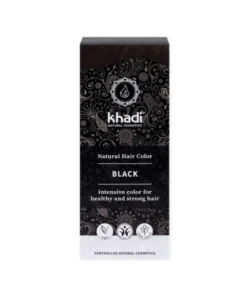 KHADI CZARNA – naturalna mieszanka indygo, henny i amli