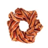 LOCZEK SCRUNCHIE WELUROWA – pomarańczowe gumki do włosów w różnych wzorach