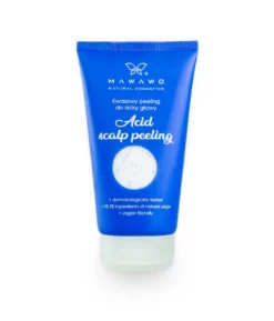 MAWAWO KWASOWY PEELING DO SKÓRY GŁOWY – dogłębnie oczyszczający peeling na bazie kwasów AHA i BHA