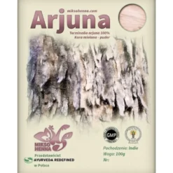 MIKSOHENNA ARJUNA – mocna, naturalna henna nadająca jasnej barwy 100 g
