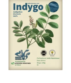 MIKSOHENNA INDYGO – naturalne indygo nadające czarny kolor