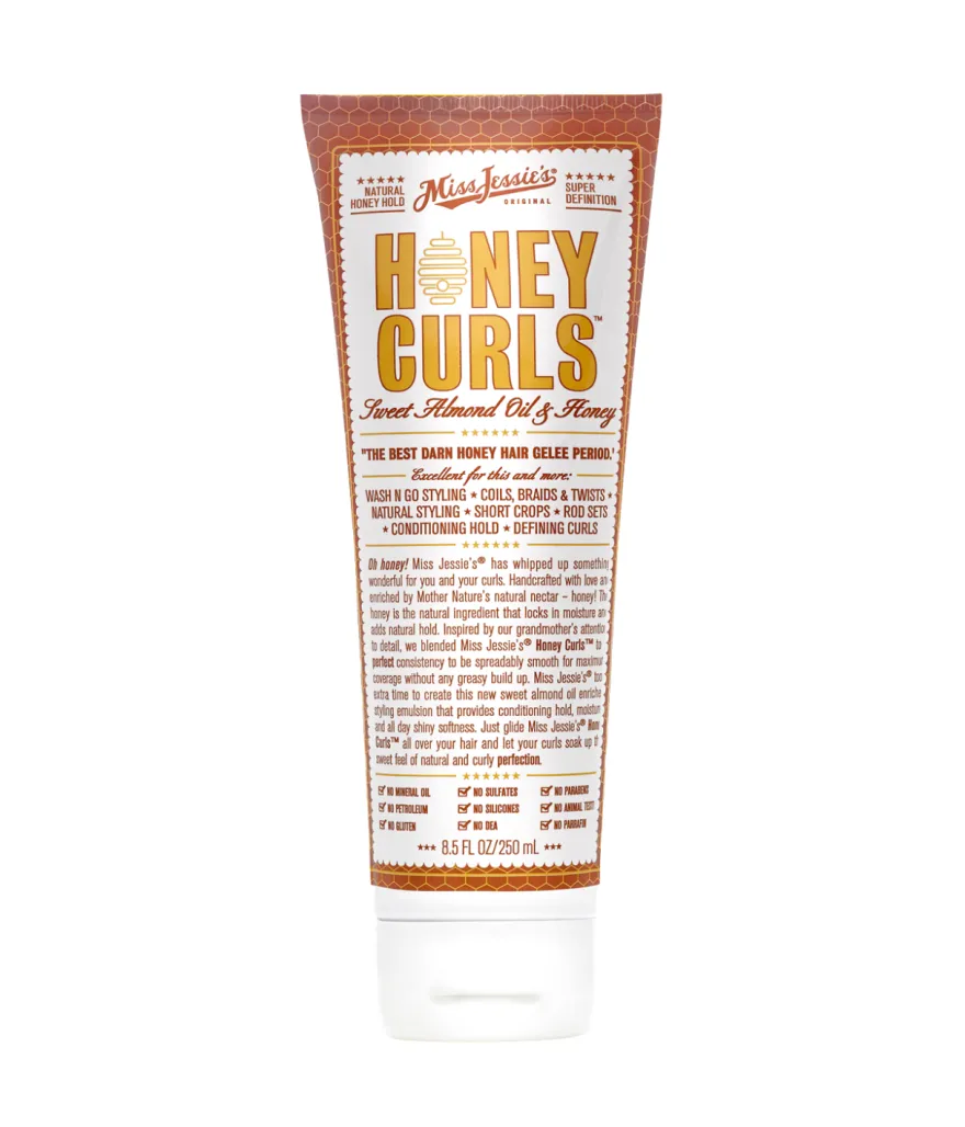 MISS JESSE’S Honey Curls Curl Enhancer – miodowy żel utrwalający i definiujący o średniej mocy