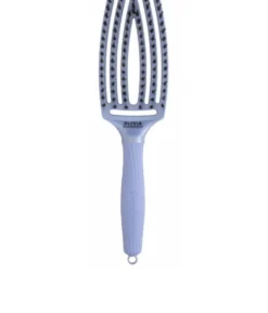 OLIVIA GARDEN FINGER BRUSH COMBO M PEARL BLUE – średnia szczotka do rozczesywania i masażu z włosiem dzika