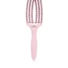 OLIVIA GARDEN FINGER BRUSH COMBO M z włosiem dzika różowa – średnia szczotka do rozczesywania i masażu