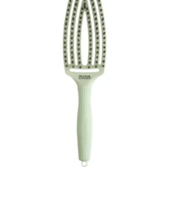 OLIVIA GARDEN FINGER BRUSH COMBO M SZAŁWIA SAGE – średnia szczotka do rozczesywania i masażu z włosiem dzika