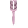 OLIVIA GARDEN FINGER BRUSH COMBO M lotos – średnia szczotka do rozczesywania i masażu z włosiem dzika