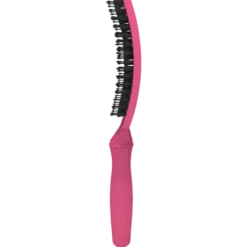 OLIVIA GARDEN FINGER BRUSH COMBO M z włosiem dzika HOT PINK – średnia szczotka do rozczesywania i masażu