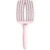OLIVIA GARDEN FINGER BRUSH COMBO L z włosiem dzika- duża szczotka do rozczesywania i masażu PASTEL PINK