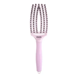 OLIVIA GARDEN FINGER BRUSH COMBO M z włosiem dzika ETHERAL LAVENDER – średnia szczotka do rozczesywania i masażu