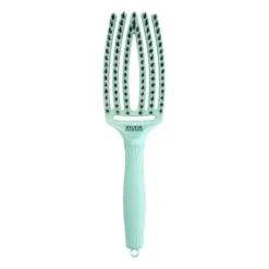 OLIVIA GARDEN FINGER BRUSH COMBO M z włosiem dzika ARCTIC TEAL – średnia szczotka do rozczesywania i masażu