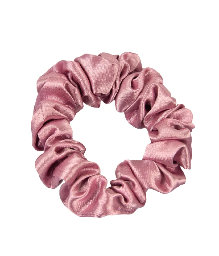 ONLYGHD MAŁA SATYNOWA SCRUNCHIE – gumka do włosów w kolorze liliowym
