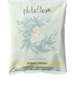 PHITOFILOS BIONDO FREDDO – mieszanka ziół koloryzujących, rzewień z indygo i granatem, chłodny blond