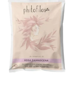 PHITOFILOS ROSA DAMASCENA – puder z płatków róży damasceńskiej, delikatny peeling i ukojenie dla wrażliwej skóry głowy