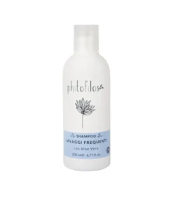 PHITOFILOS SHAMPOO LAVAGGI FREQUENTI – delikatny szampon do codziennego stosowania z łagodzącym aloesem i malwą