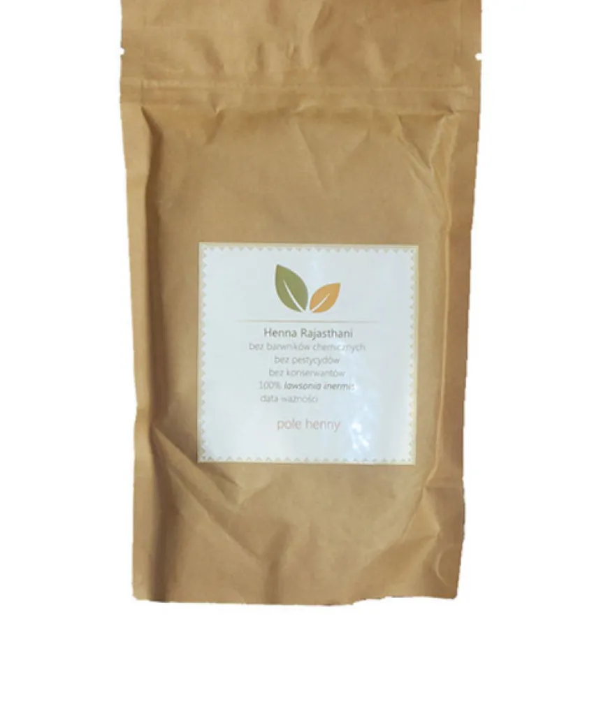 POLE HENNY HENNA BAQ – naturalna henna z Rajasthan