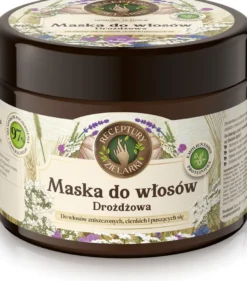 RECEPTURY ZIELARKI – Drożdżowa maska do włosów na porost