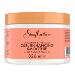 SHEA MOISTURE COCONUT&HIBISCUS CURL ENHANCING SMOOTHIE – nawilżająca kremowa odżywka bez spłukiwania
