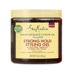 SheaMoisture Jamaican Black Castor Oil Strong Hold Styling Gel – Mocny żel do loków i fal 431 ml