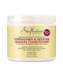 SHEA MOISTURE JAMAICAN BLACK CASTOR OIL STRENGTHEN & RESTORE LEAVE-IN CONDITIONER – odżywka bez spłukiwania
