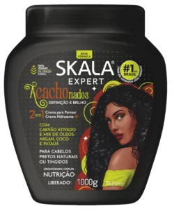SKALA BRASIL ACACHONADOS 2 in 1 Treatment Cream and Leave-In – ODŻYWIAJĄCY KREM DO WŁOSÓW CIEMNYCH