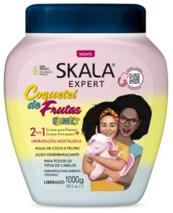 SKALA EXPERT COQUETEL DE FRUTAS FAMILY – MASK/LEAVE I CREAM – MASKA, LEAVE-IN DO WŁOSÓW KRĘCONYCH UNIWERSALNA