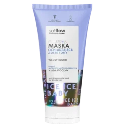 SO!FLOW – fioletowa maska ochładzająca żółte tony do włosów blond