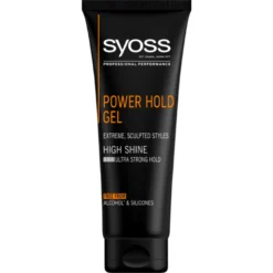 SYOSS MEN POWER HOLD – mocny żel do włosów kręconych